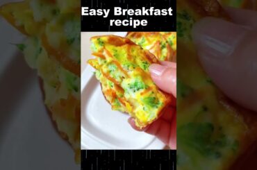 Easy Breakfast Recipe #shortvideo