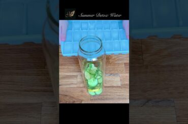Detox Water #detoxwater #summer #healthy #weightloss #shorts