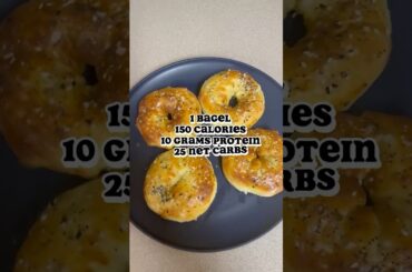 Healthy protein bagels #cooking #protein #healthyrecipes #food #recipe#easyrecipe #foodasmr