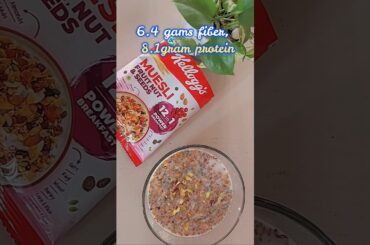 Kellogg's Muesli Fruit Nut & Seed Review  #KelloggsMuesli #HealthyBreakfast #MuesliReview