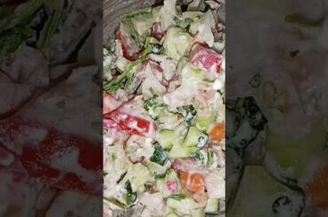 Protein salad recipe #mixed vegetable salad#protein #salad #workout #fitness  #healthysalad #salad