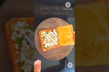 special cheez sandwich in2 minute #shorts #shortsfeed