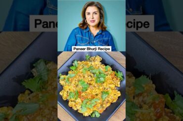 Farah Khan Special Paneer Bhurji Recipe #shorts #trending #recipe #food #ytshorts #paneerrecipe #yt