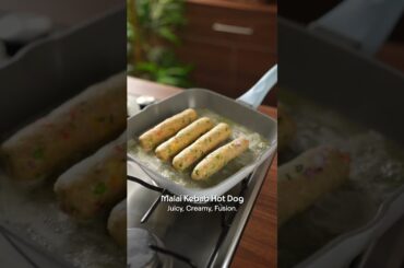 Indian Malai Kebab Hot Dog | Creamy, Spicy & Street-Style | Borosil