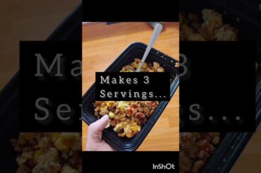 73g Protein Cutting Meal | High Protein, Low Calorie Recipe #ironresilience #fitmeals #leanprotein