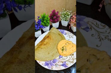 Pesarattu & Onion Chutney #breakfast #food #cooking #instantchutney #easyrecipe #healthybreakfast