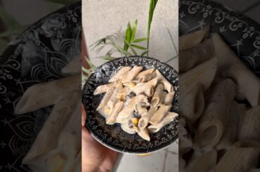 Healthy White Sauce Pasta Recipe #easyrecipe #quickrecipe #healthyrecipes #healthyfood