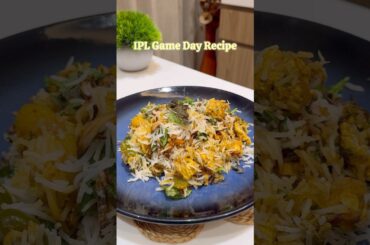 Ep:5 “IPL GAME DAY RECIPE” | Veg Biryani | #ipl2025 #biryanirecipe