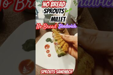 Easy tasty breakfast recipe |Sprouts Sandwich#shortsindia #shortsfeed #shortsvideo #shorts sprouts