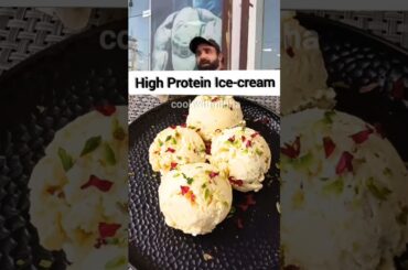 Gym Coach Nitesh Soni’s High Protein Ice-cream Recipe #shorts