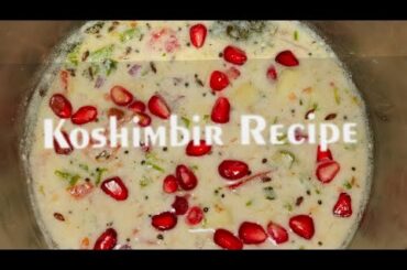 Summer Special Koshimbir Recipe Tejaswini Prakash favourite healthy salad recipe #yt