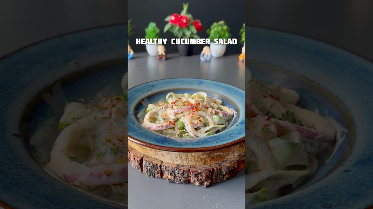 Viral Healthy Cucumber Salad Recipe #shorts #recipe #healthy #salad Viral Healthy Cucumber Salad Recipe #shorts #recipe #healthy #salad
