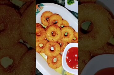 Healthy Suji Rings For Kids LunchBox Day 1| #healthy #trending #suji #shorts #food #ytshorts #snacks