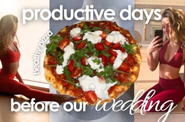 productive days in my life in Dubai | healthy recipes, self care & wedding prep