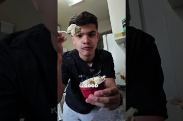 Low calorie banana chocolate chip cookie dough