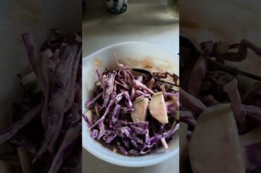 MY HEALTHY SALAD #cabbagerecipe #salad #food