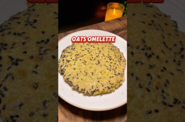 Recipe for Low  Calorie Oats Omelet #recipe #healthybreakefast #oatsrecipe #omelette #lowcalorie