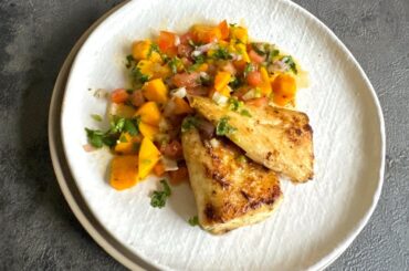 Healthy Weight loss Recipe | Thai flavoured Fish Recipes | Easy Mango Salsa