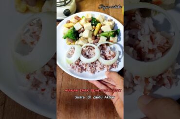 MAKAN SEHAT ENAK FULL PROTEIN #dietsehat #resepsehat #drzaidulakbar #shorts