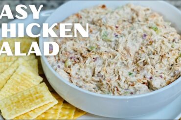 How to Make Chicken Salad | Chicken Salad Recipe | Lunch Ideas | Canned Chicken Recipes