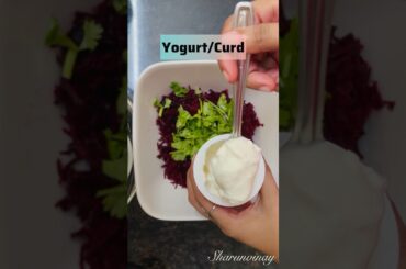 Healthy Salad recipe | Greek yogurt Salad #shorts #shortsfeed #salad #healthy