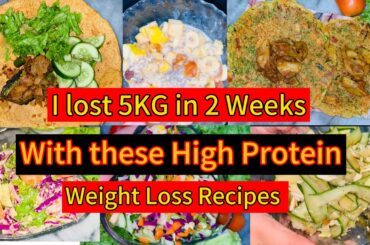8minutes 8 Healthy Recipes For Weight Loss | High Protein Weight Loss Recipes At Home