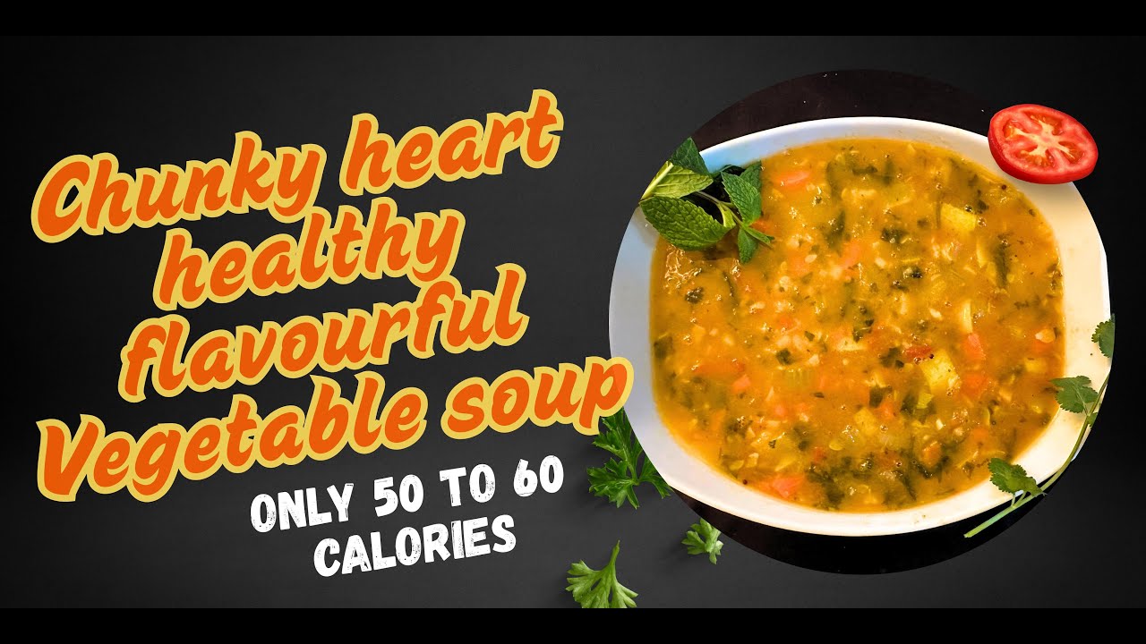 Delicious Chunky Vegetable Soup: Flavorful Recipe | Dr. Kays Cooking Delicious Chunky Vegetable Soup: Flavorful Recipe | Dr. Kays Cooking