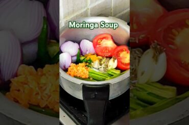 Moringa Soup, Healthy Soup, Weight Loss Recipe, Drumstick Soup #food #cooking #fitfood #heathy