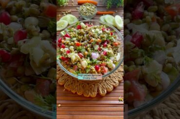Protein Sprouts Salad | Healthy weight Loss Recipe #salad #recipe #short #food