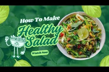 Easy n healthy salad recipe, special salad for summer healthy n tasty #@swatidixit4723