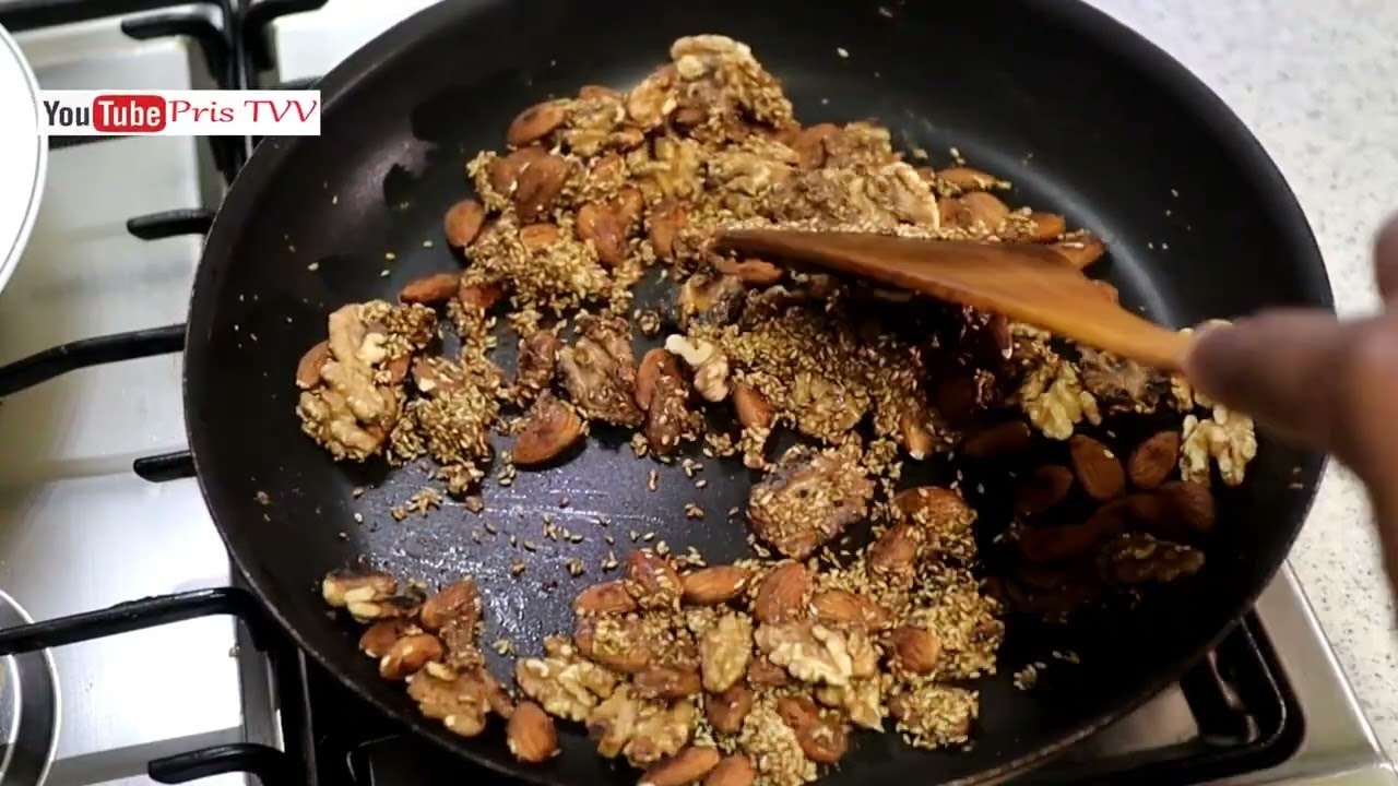 Healthy & Crispy Snack Recipe, Dry Fruit & Nuts Gur Snack, Honey Chocolate Roasted Mixed Nuts Healthy & Crispy Snack Recipe, Dry Fruit & Nuts Gur Snack, Honey Chocolate Roasted Mixed Nuts