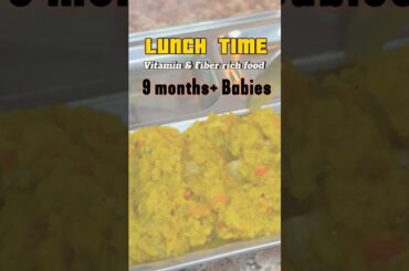 Healthy lunch recipe for 2 years old #mokshikaa #babyfoodrecipe #babyfood #food #babyfoodidea