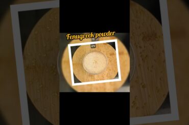 Fenugreek powder#shortsfeed #food #cooking#viral#trending #healthy #drsivaraman#shorts #shortvideo