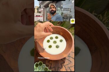 Healthy ice cube chhas recipe by Nitesh ji soniy #food #healthtipsinhindi #shorts #chhas