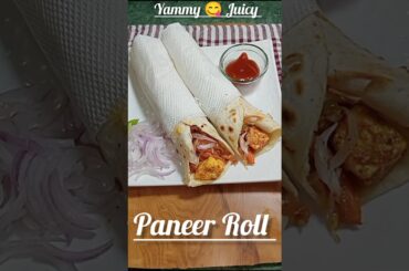 #paneer #rolls #recipe #tasty #homemade #healthy #shorts