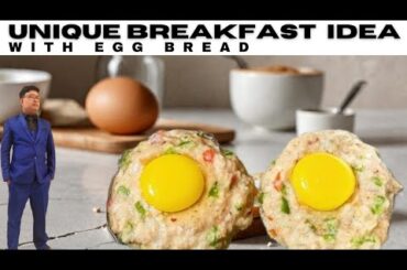 Just Bread & Eggs Better Than Pizza!-Delicious Homemade EGG BREAD Recipe-100% Delicious Breakfast