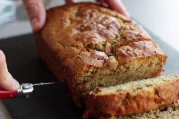 Vegan Banana Bread I The Buddhist Chef