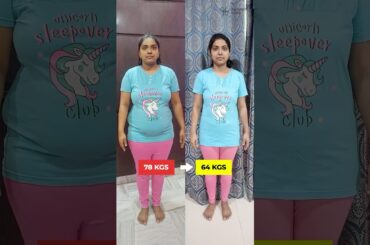 14 kg weight loss and belly fat gone in 6 months with simple home food | MyHealthBuddy