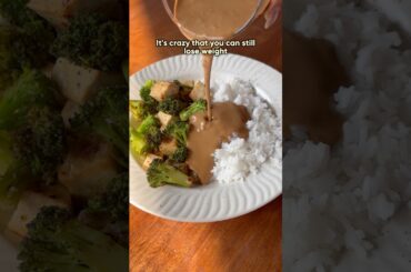 Asian broccoli tofu bowl #fatloss #recipe #weightloss #easyrecipe #healthyrecipes #food