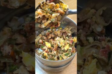 Lunch Recipe:Breads n egg bhurji| fruit #shortsfeed #lunchbox #lunchideas