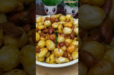 Makhana namkeen recipe | Quick snacks #makhana #makhanasnacks #healthy #snacks #recipe #shorts