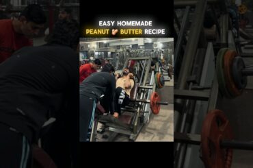 Homemade Peanut Butter | Peanut Butter Recipe | Healthy & Tasty Peanut Butter At Home #peanutbutter