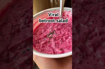 Betroot salad #betroot #salad #healthy #trending #viralvideo #trending #shortvideo #explore #food