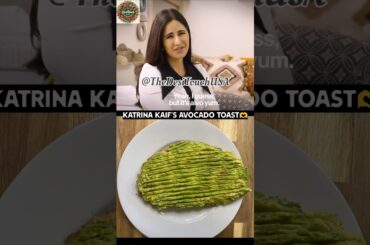 Katrina Kaif’s Favorite Avocado Toast Recipe|Healthy Breakfast in Minutes#katrinakaif #food #shorts