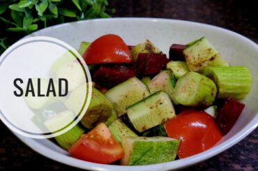 My Easy summer Salad Recipe | Fresh, Crunchy, and Delicious in 5 Minutes!