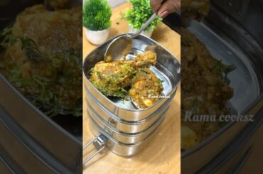 Lunch Recipe: Rice n Rasam | Chicken fry and leg piece #shortsfeed #lunchideas #lunchbox