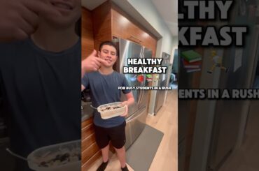 Healthy Breakfast for Busy Students #fitness #nutrition #healthyrecipes #healthybreakfast #busy