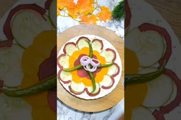 Salad Decoration |Salad Design#healthy#trending#salad#ytshorts#shorts#viral #viralshort#rikkukirasoi