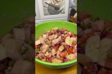 Quick & Healthy Salad Recipe | Fresh, Easy salad #viralvideo #viralrecipe #shorts