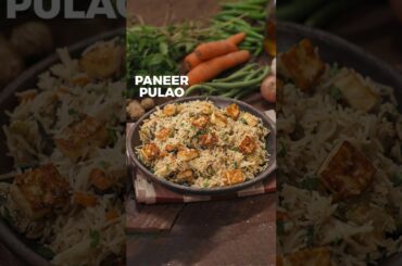 Paneer Pulao | Paneer biryani recipe | Pulao Recipes #shorts #paneerpulao